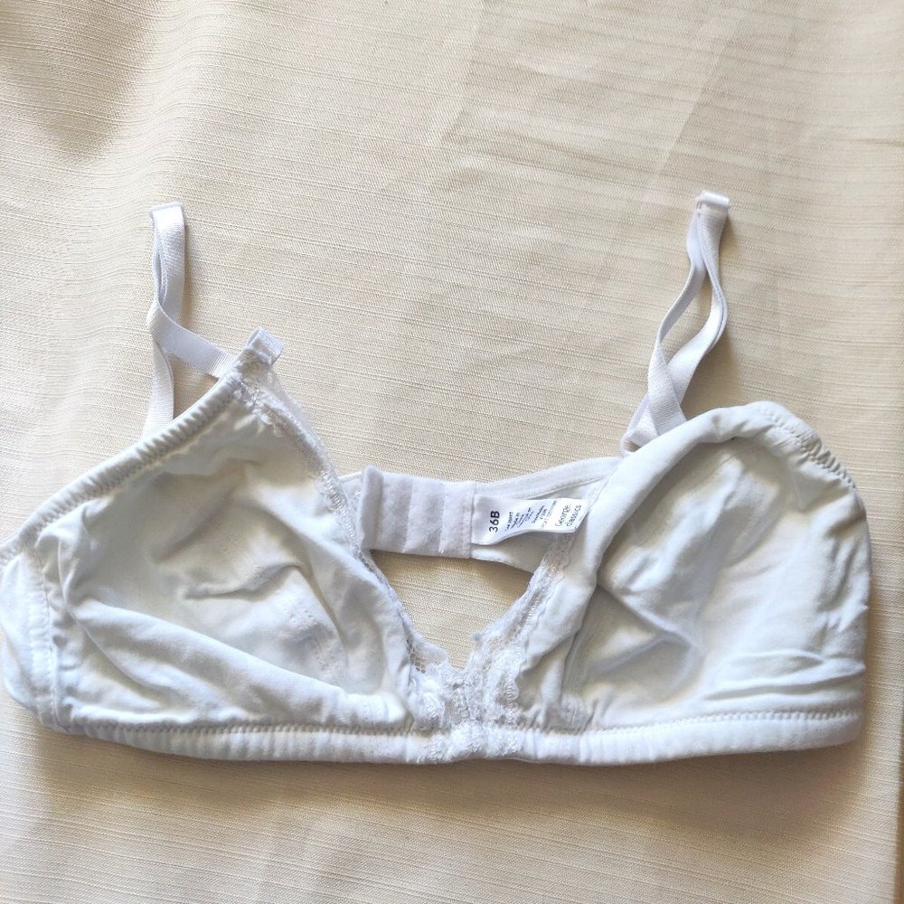 George Basic Women's Lace Cotton Bra | 36B
